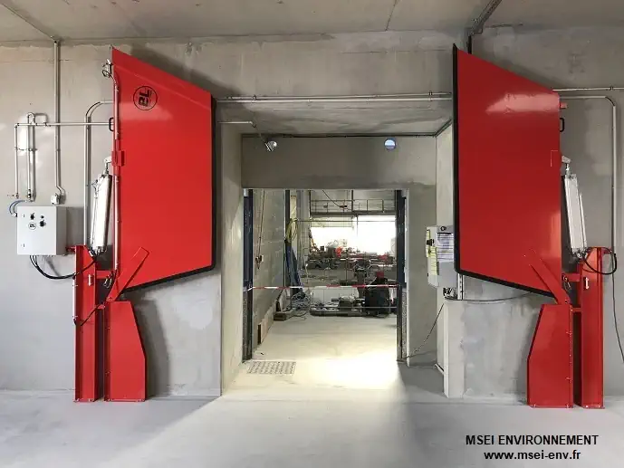 Barrière eaux incendie