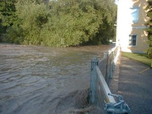 Batardeau inondation