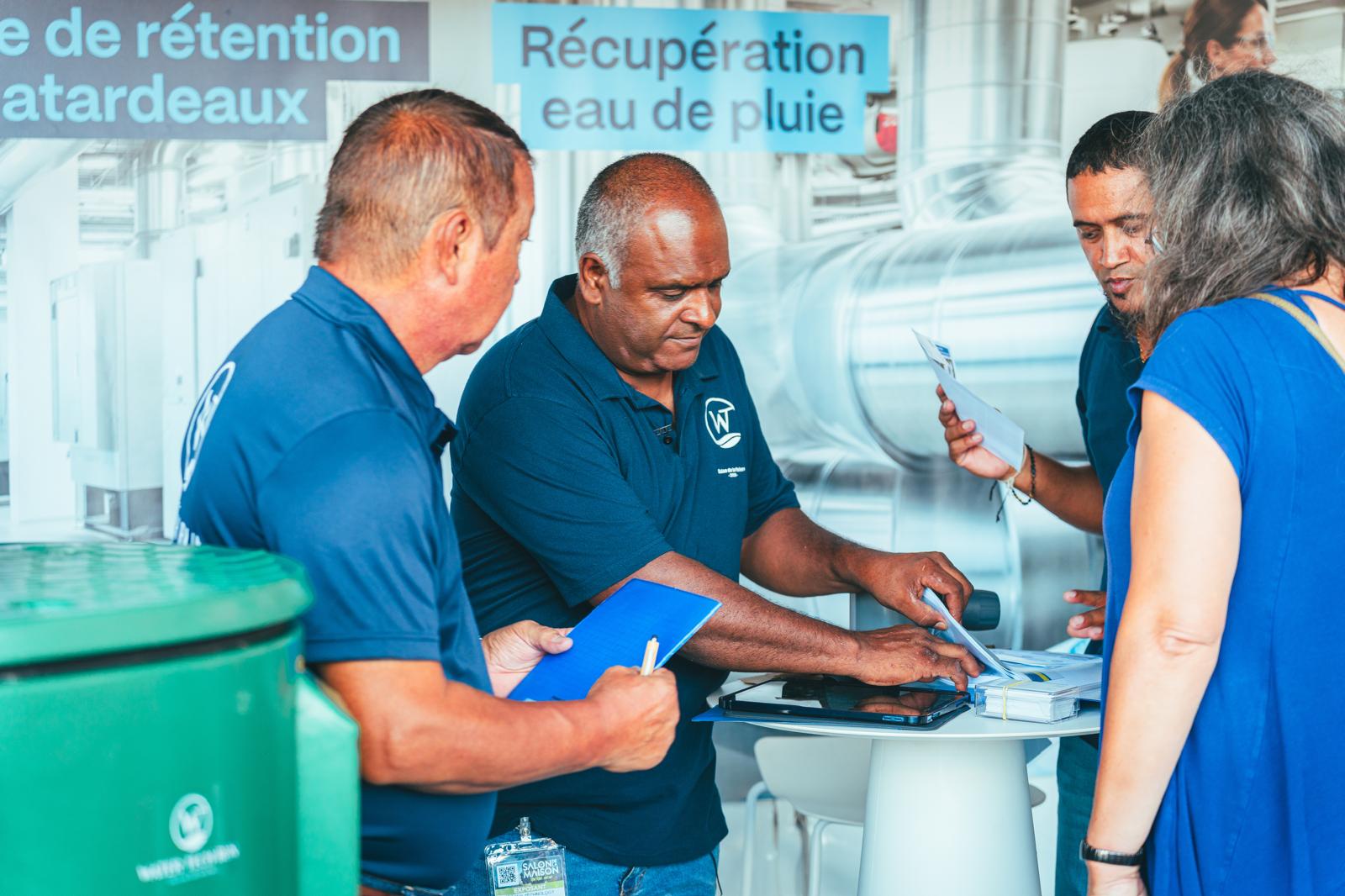 WATER TECH RUN — Jean-François HO KAM, Jacques MARCEL, Percy MARENA